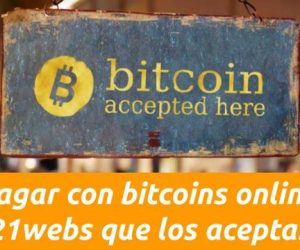 Pagar con bitcoins online