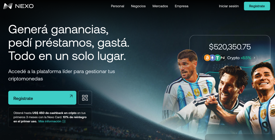 Comprar bitcoins con Google Pay en Nexo