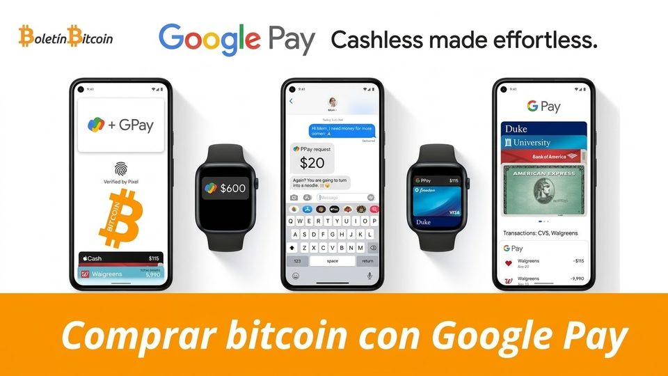 Como comprar Bitcoin con Google Pay